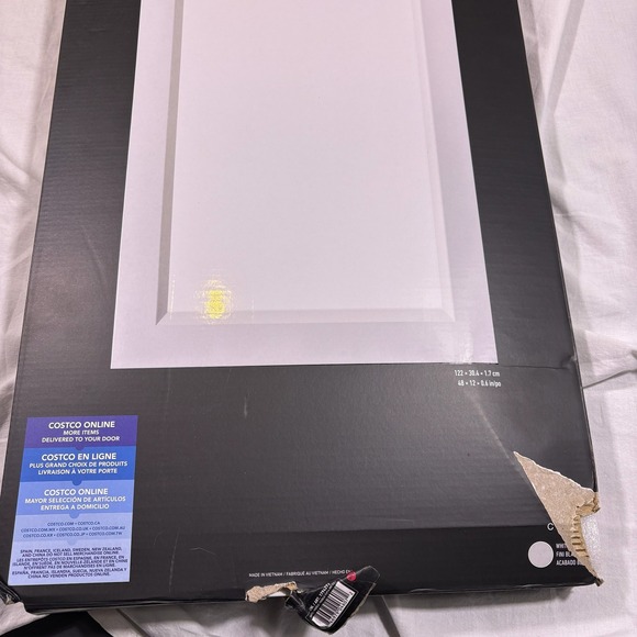 Artika Sunray Ultra Thin LED Panel Light 4200 Lumens Selectable White Open Box - Picture 7 of 8